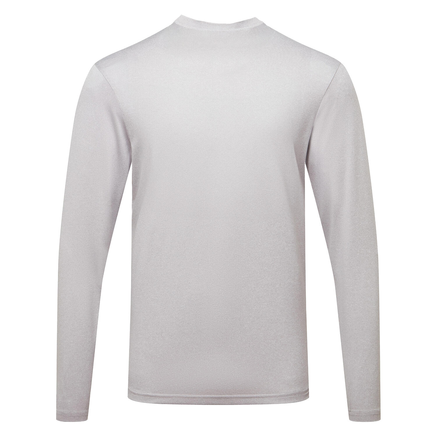 Maglietta Sportiva A Maniche Lunghe Uomo TriDri Melange Argento 2/2