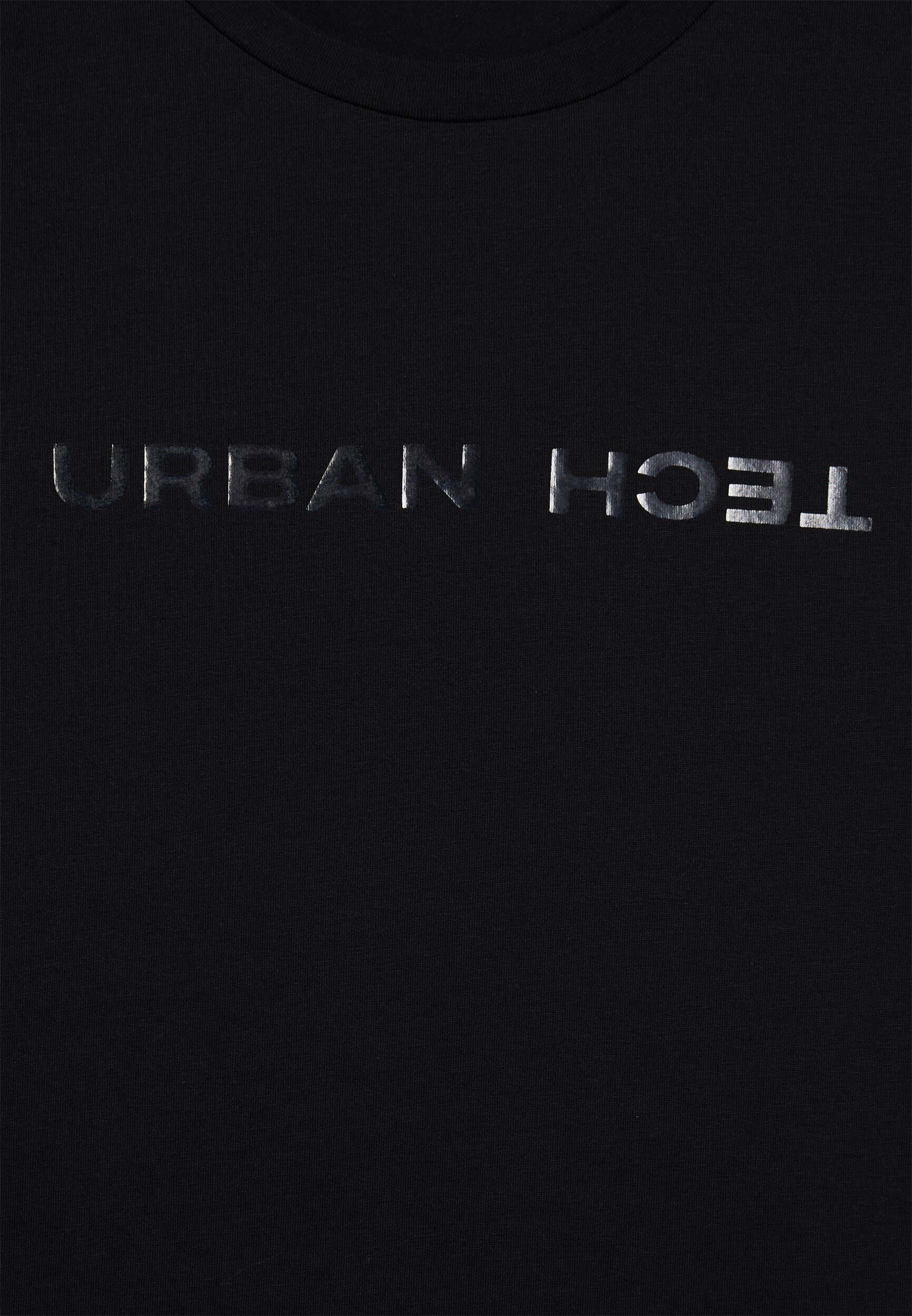 T-shirt classique avec manches raglan et double imprimé brillant 3/3