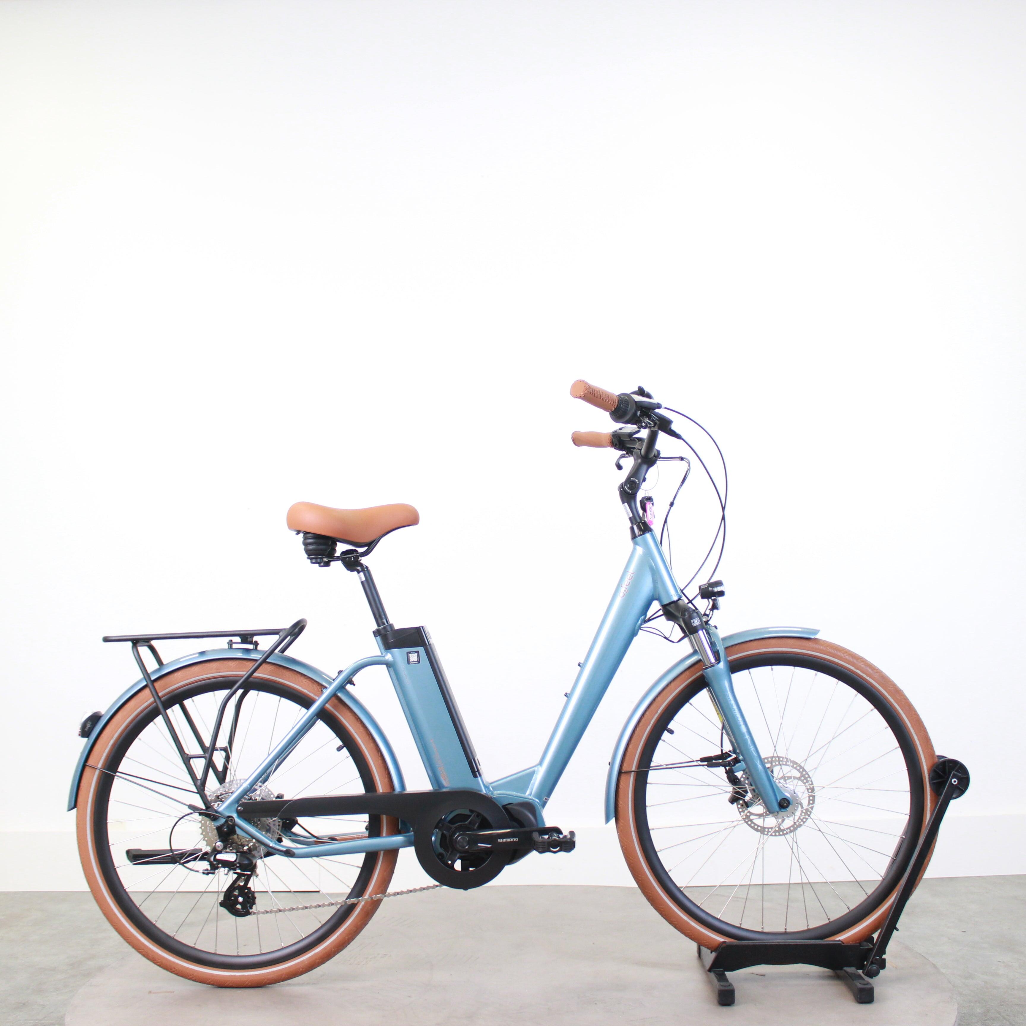 O2feel - Reconditionné - Ville Électrique Ivog 4.1 Univ - Excellent État - Vélo Ville - Bleu - S - Decathlon