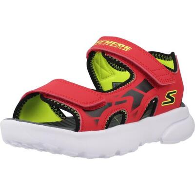 Sandalen skechers razor splash - aqua, rood, kinderen