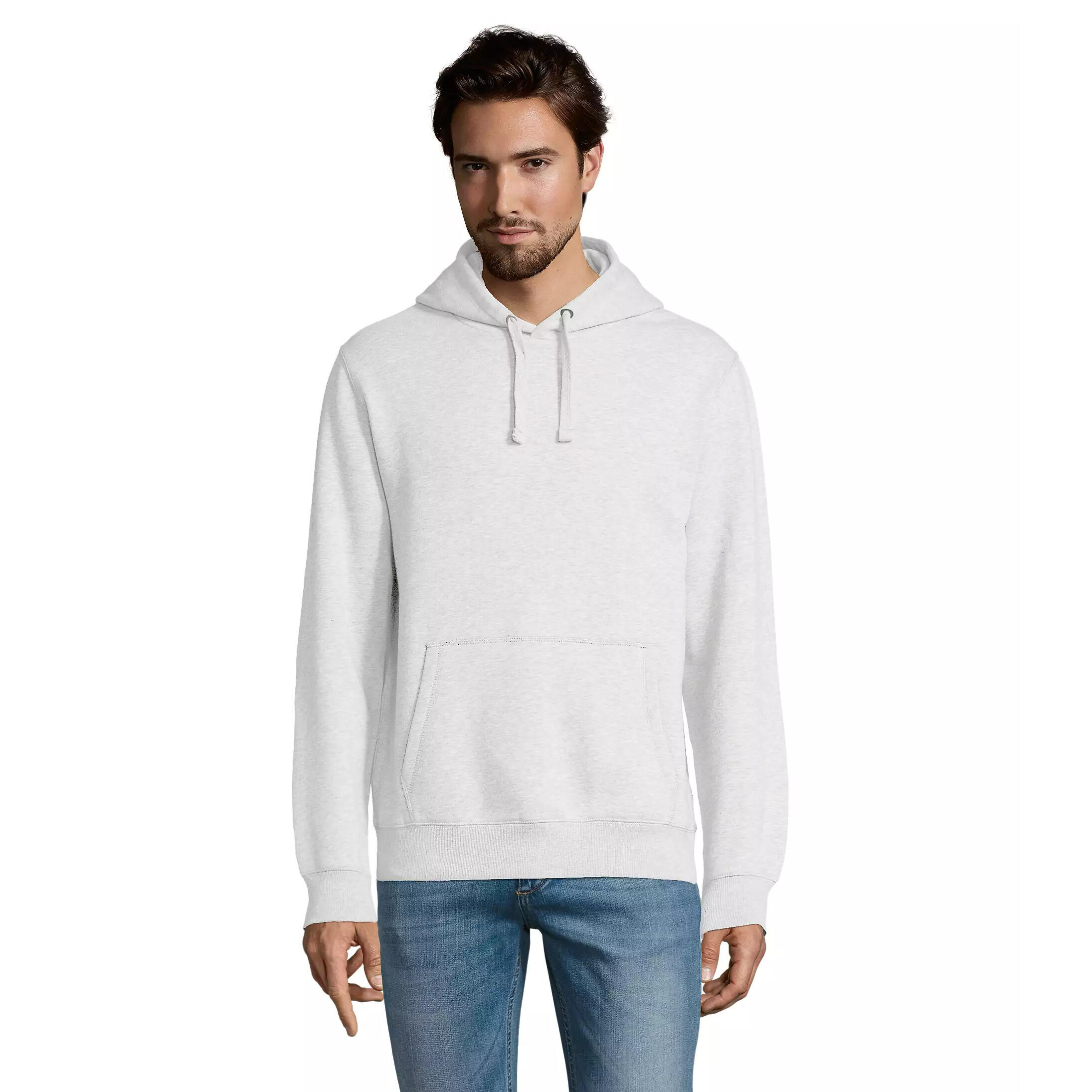 Sol's - Sweatshirt À Capuche Sol's Spencer - Sweat-shirt - Blanc|noir - Decathlon