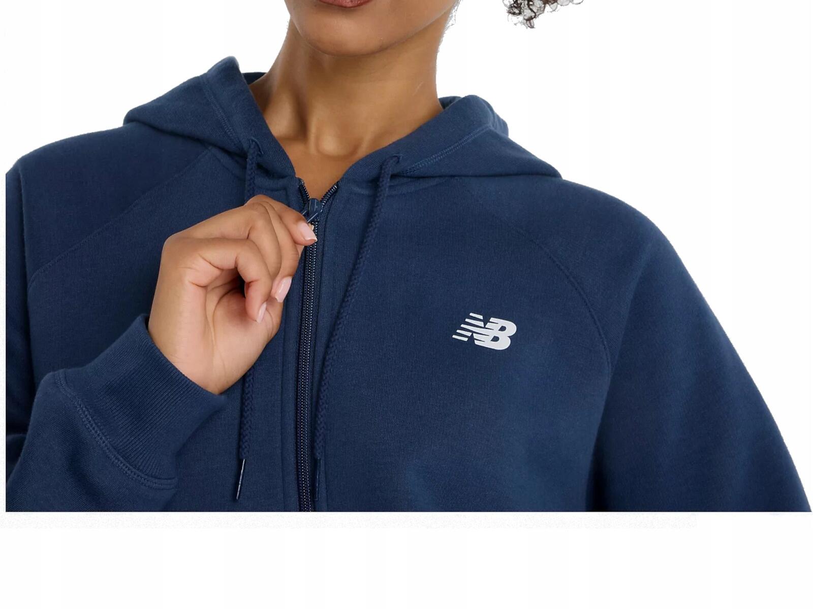 Sweat-shirt à capuche zippé NEW BALANCE pour femme 5/5