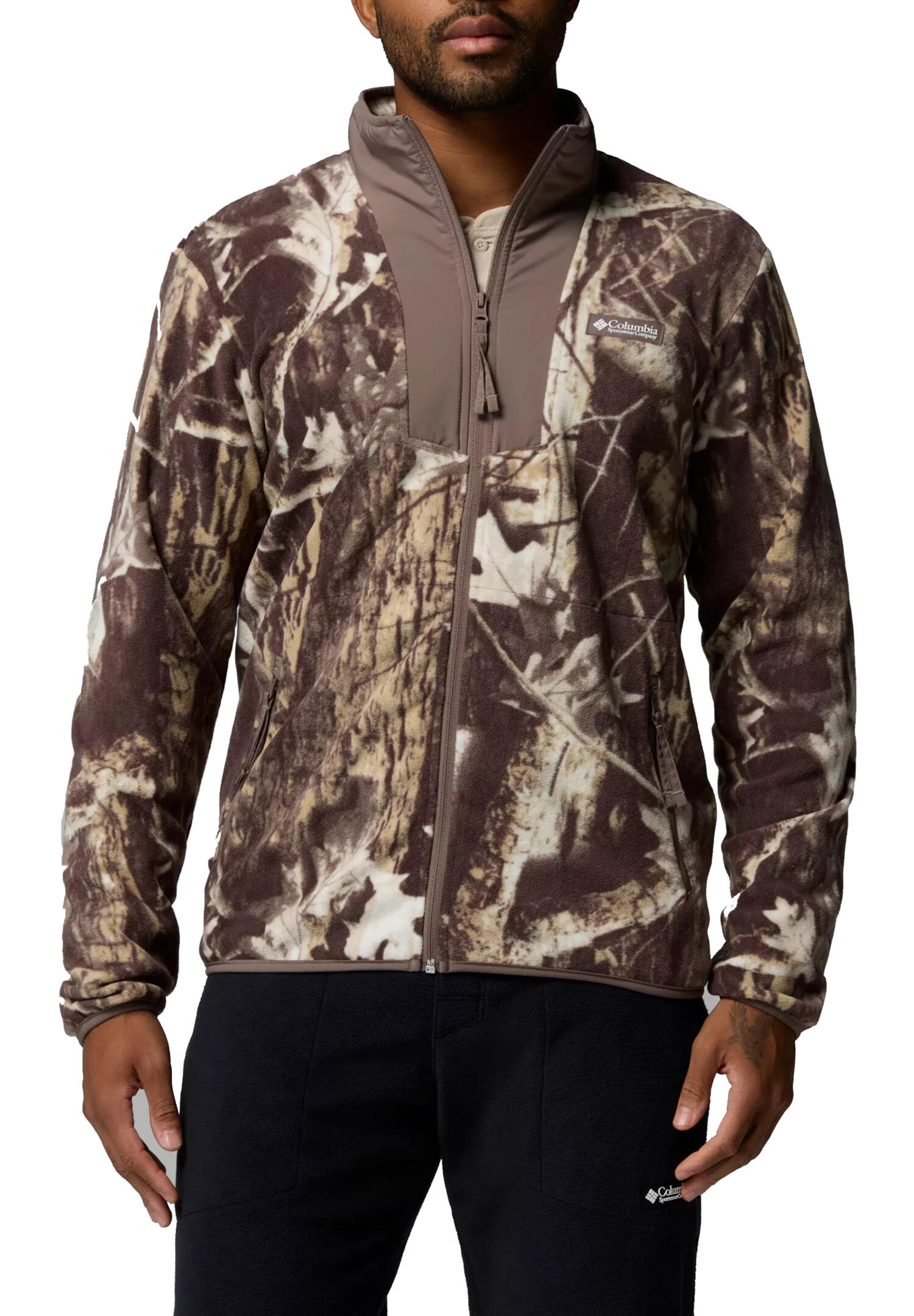 Columbia Sequoia Grove Printed Full Zip Herren Fleecejacke 2135511 bunt 1/4