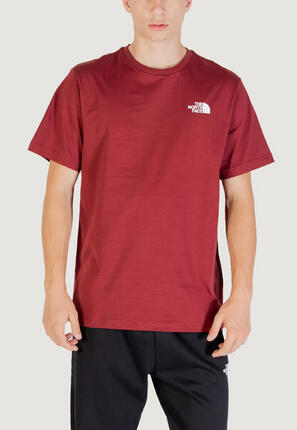 t-shirt crop top M SS BOX NSE TEE HOMME bordeaux