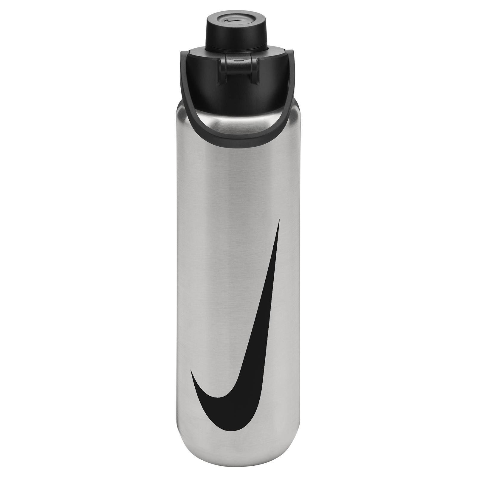 NIKE Borraccia 680 ml Nike Swoosh Acciaio Inossidabile Grigio Acciaio
