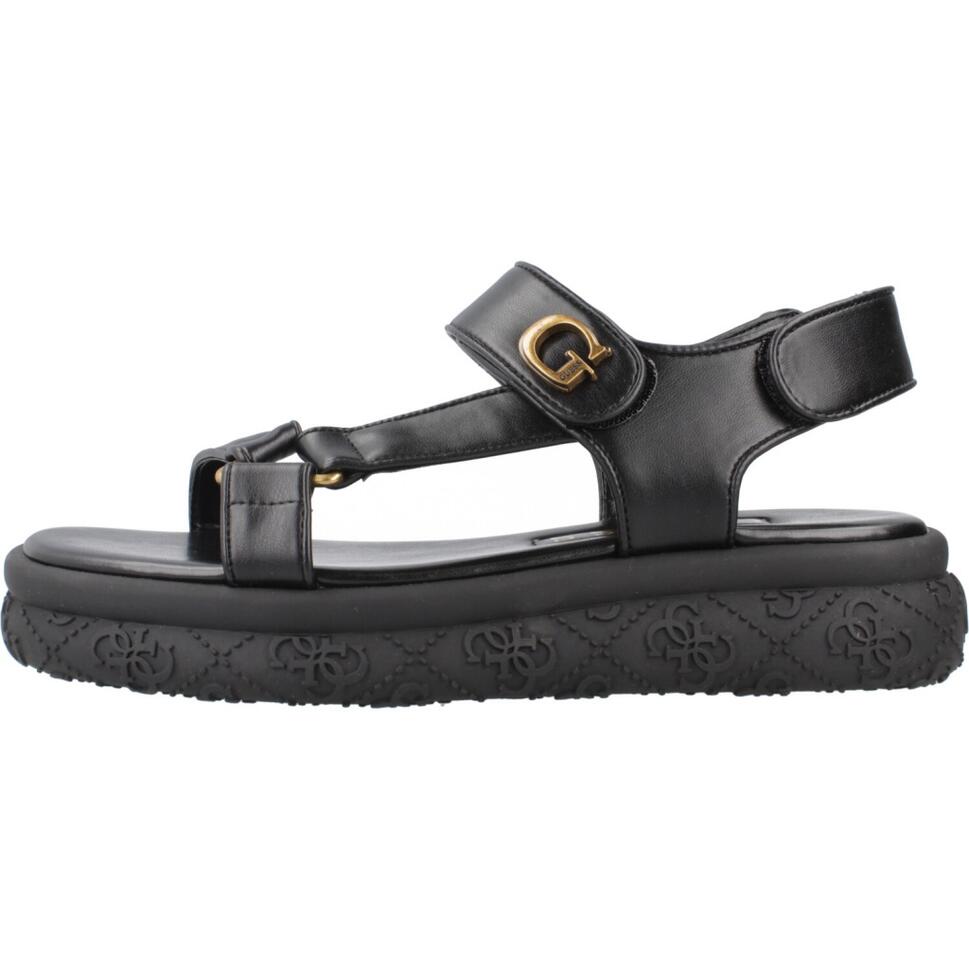 Sandały GUESS FLJLAN ELE03 Czarny