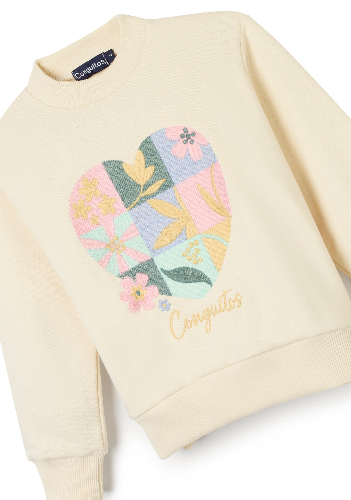 Sudadera Niña Con Estampado Original. 2/3