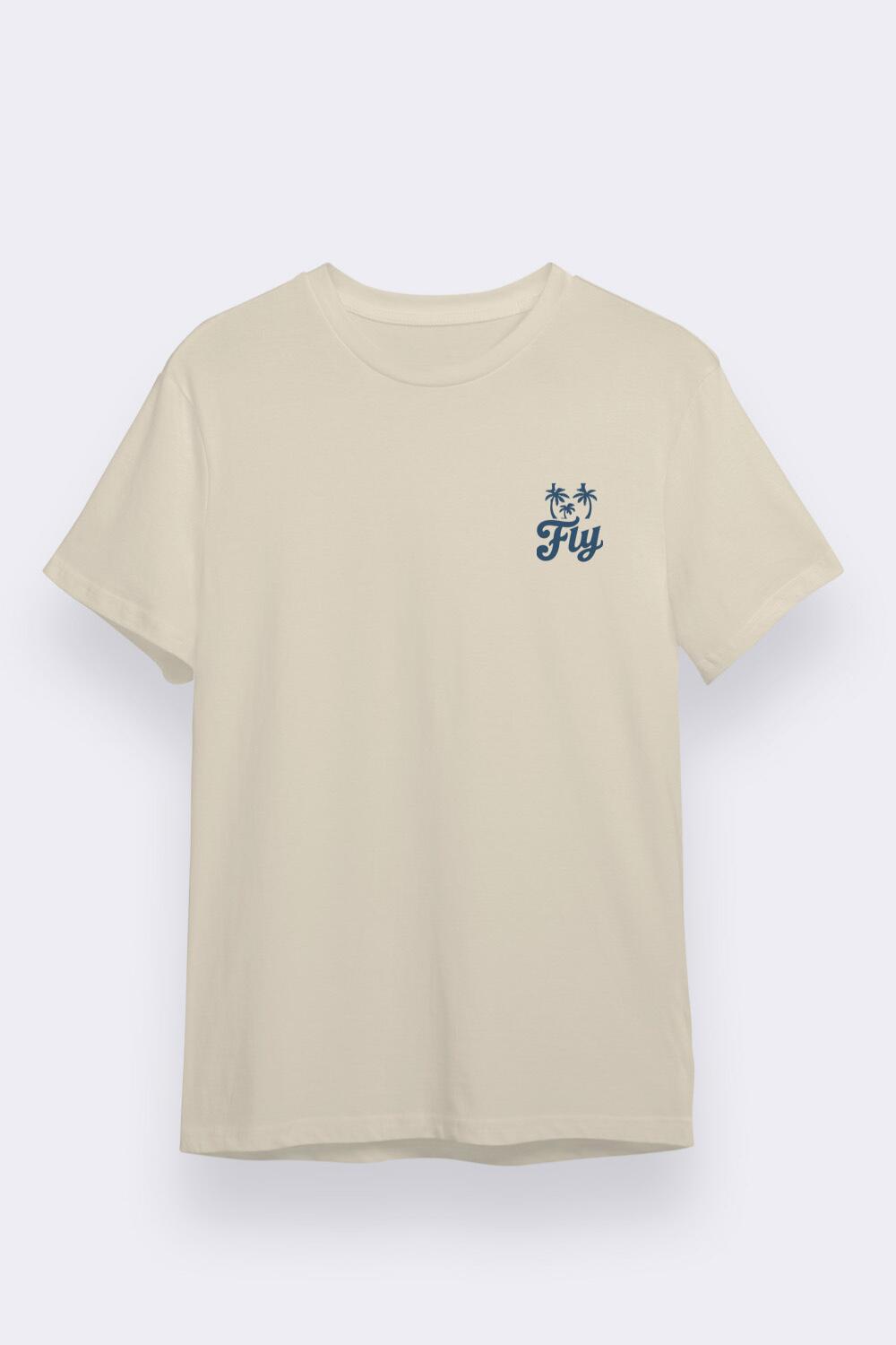Camiseta Sea Calling Cream Beach Fly 1/2