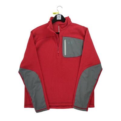 Tweedehands - heren polartec rode fleece trui - goede staat
