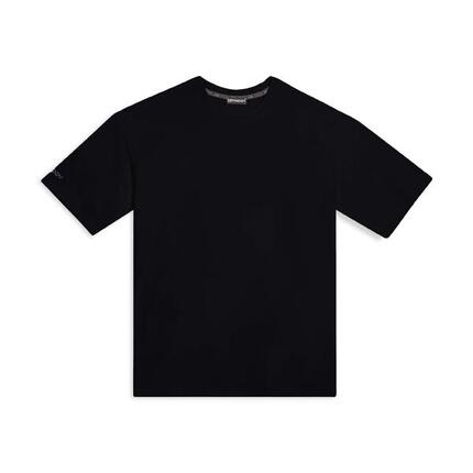 T-shirt classique avec imprimés brillants et détails ton sur ton