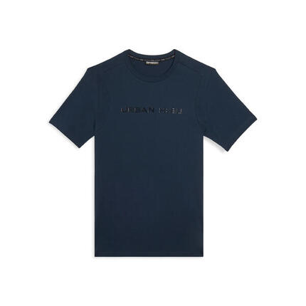 T-shirt classique avec manches raglan et double imprimé brillant