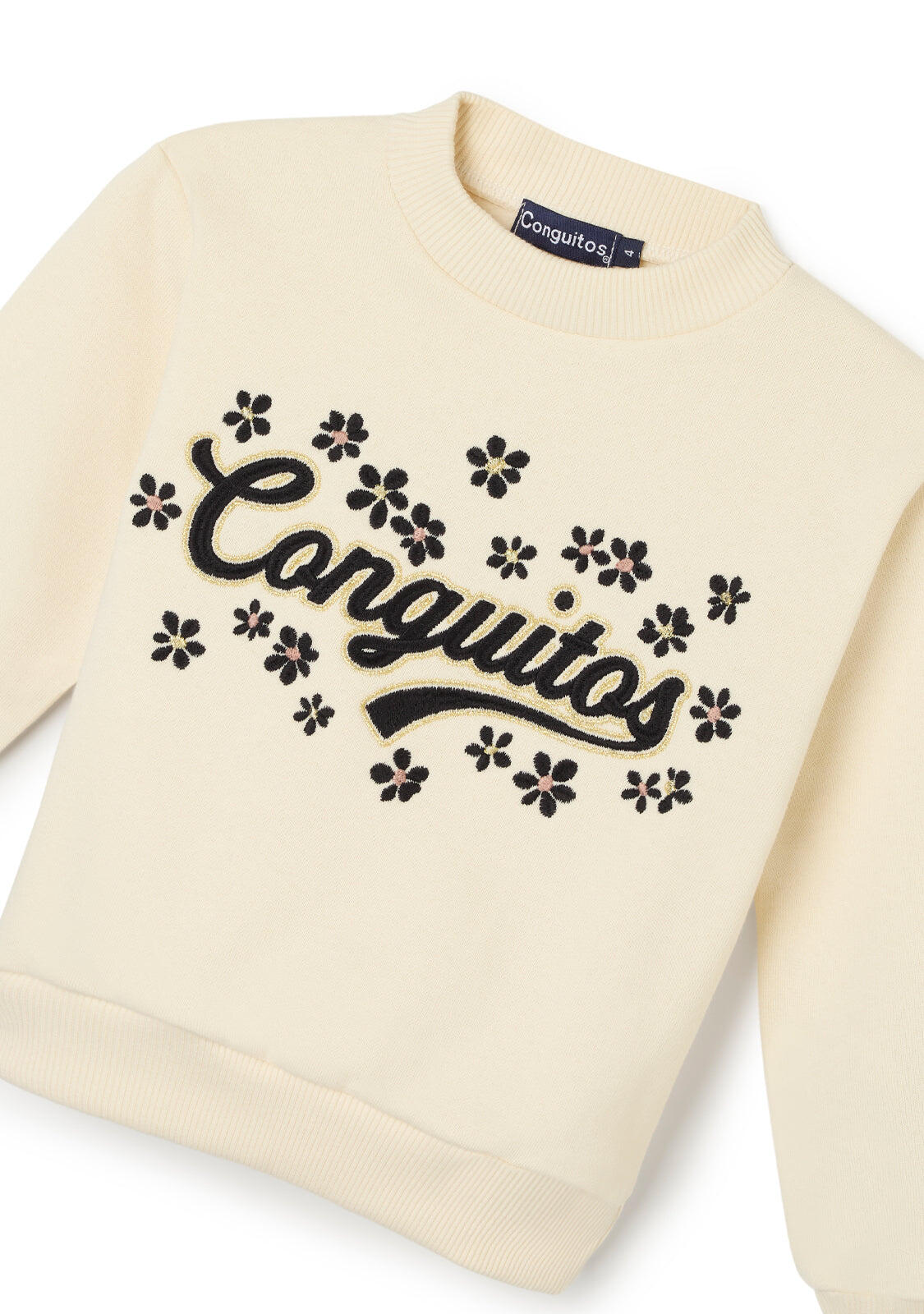 Sudadera Niña Con Logo Marca 2/4