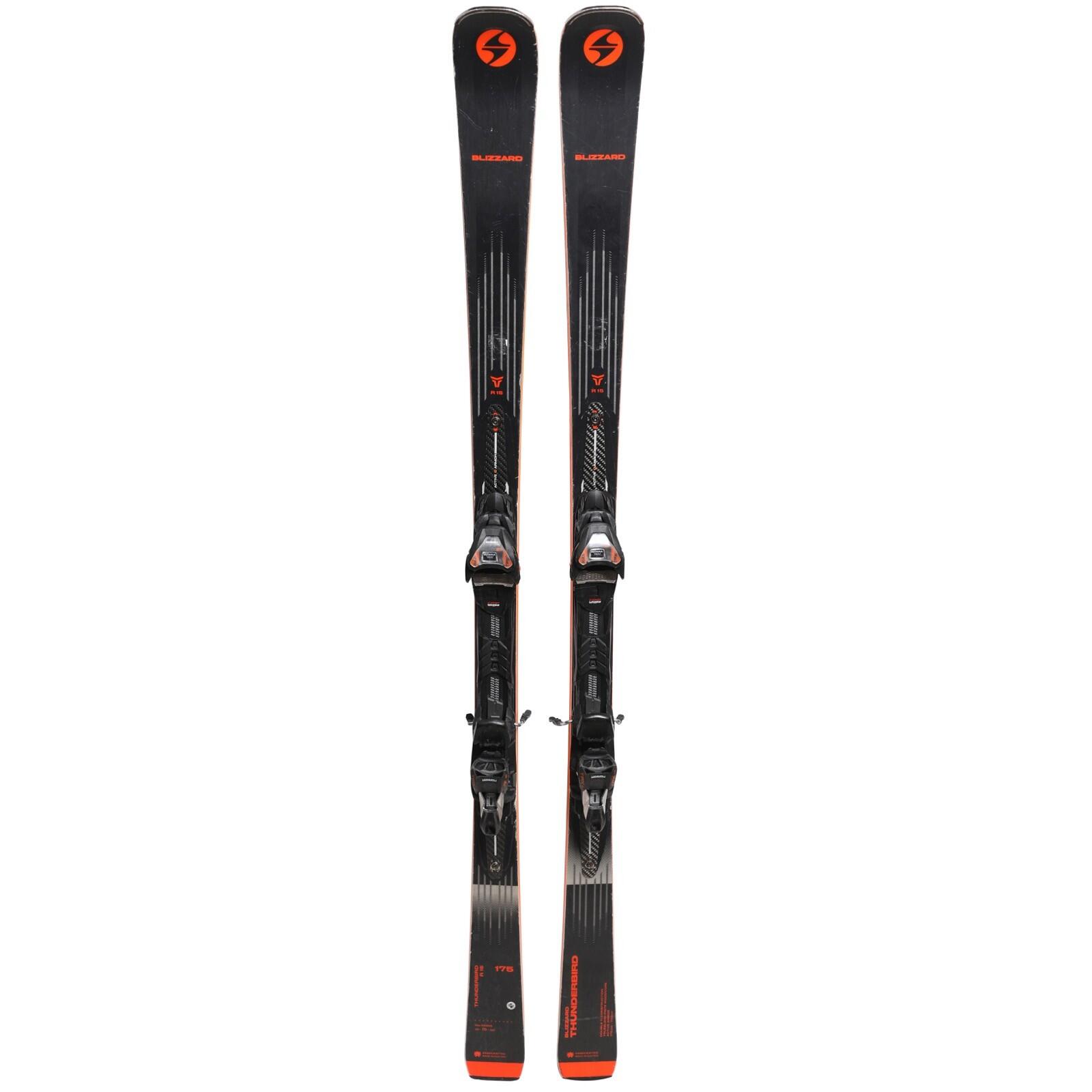 RECONDITIONNE - Ski Blizzard Thunderbird R15 + Fixations 2/4