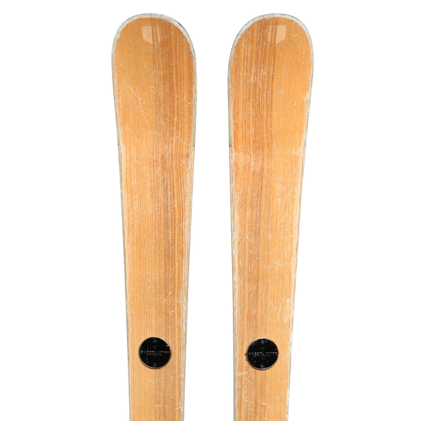 MARCEL LIVET RECONDITIONNE - Ski Marcel Livet Marius Authentique + Fixations