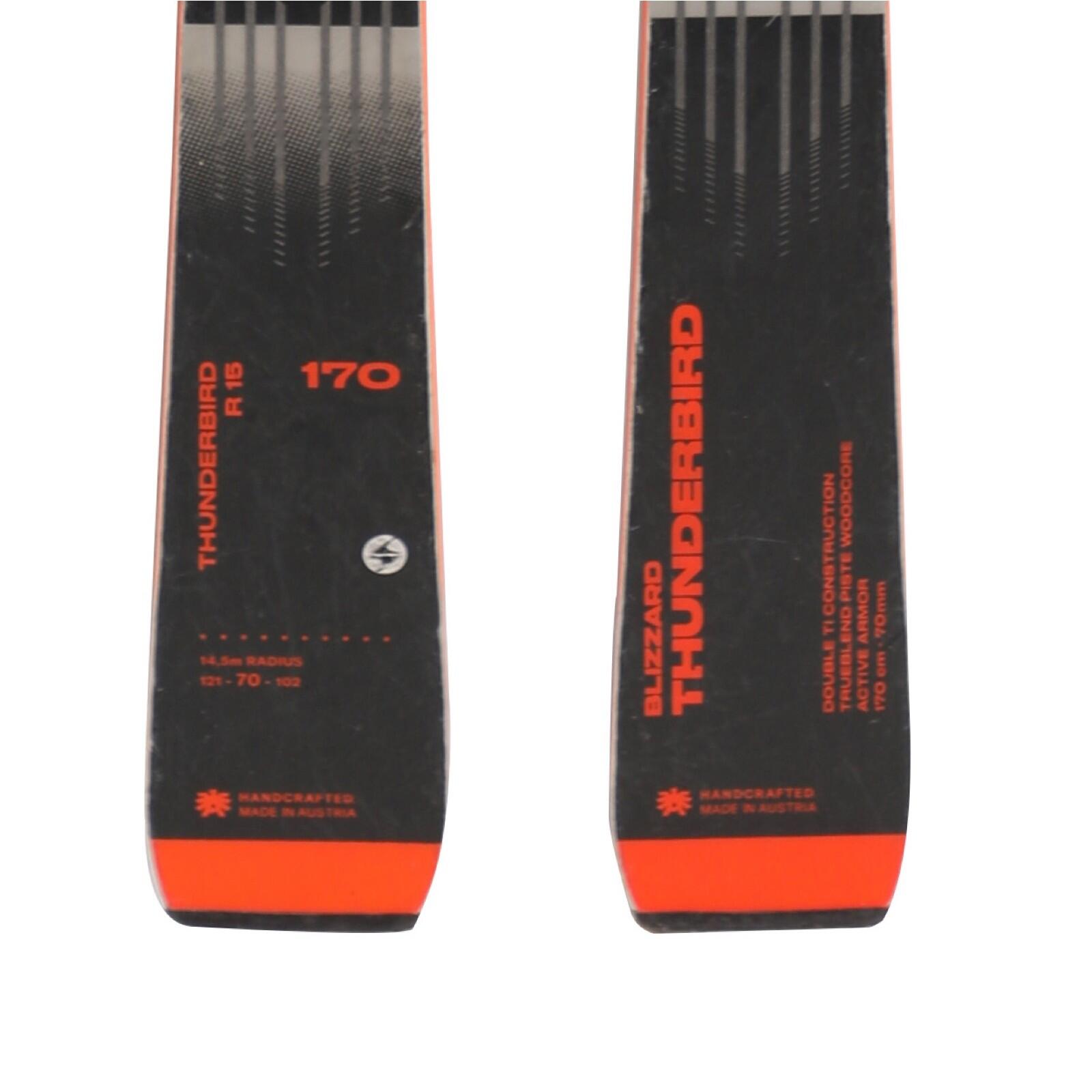 RECONDITIONNE - Ski Blizzard Thunderbird R15 + Fixations 4/4