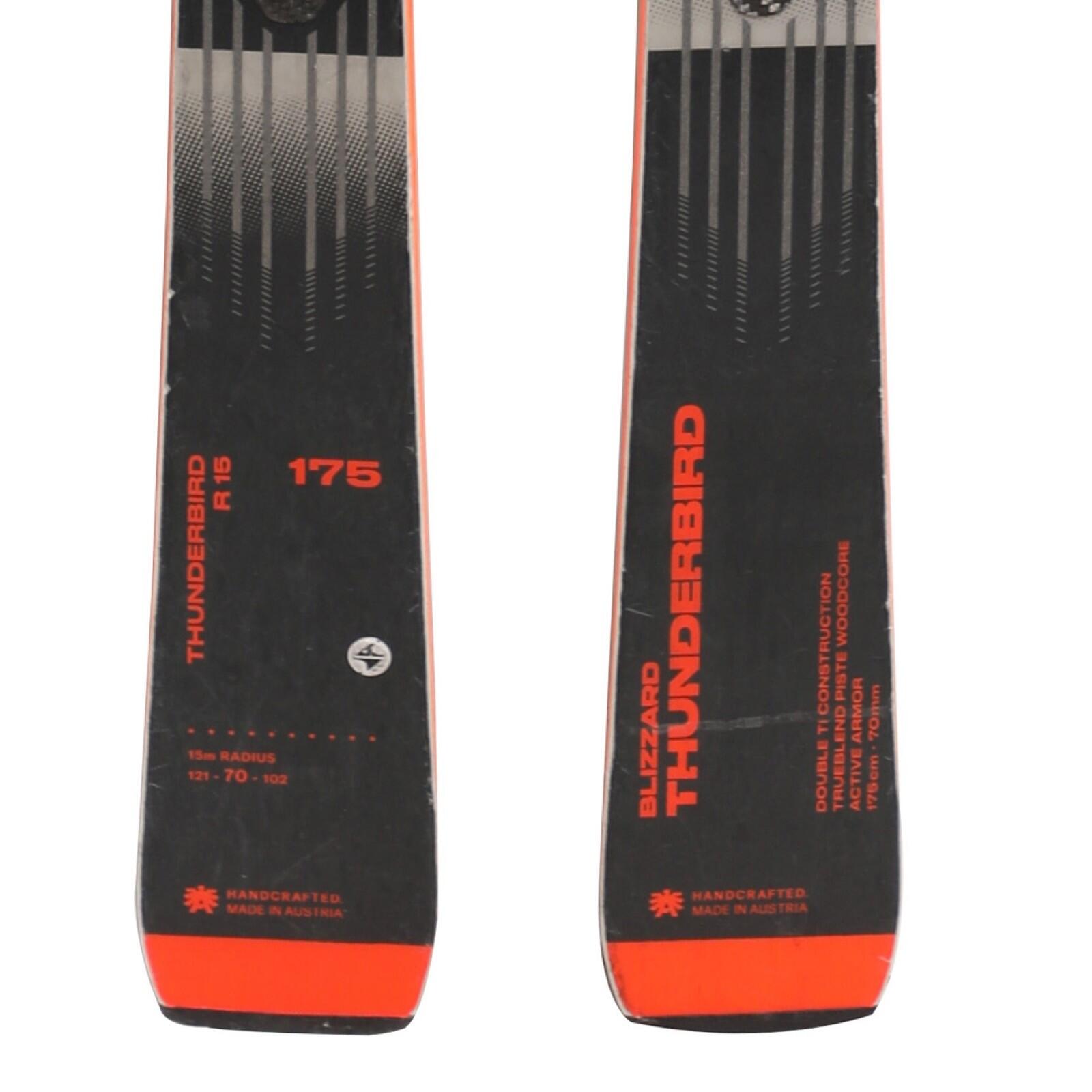 RECONDITIONNE - Ski Blizzard Thunderbird R15 + Fixations 4/4