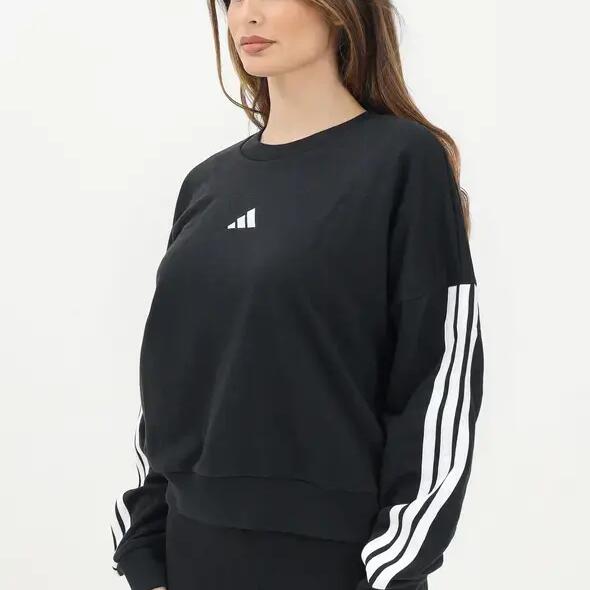 Women's French terry sweatshirt adidas Essentials 3-Stripes