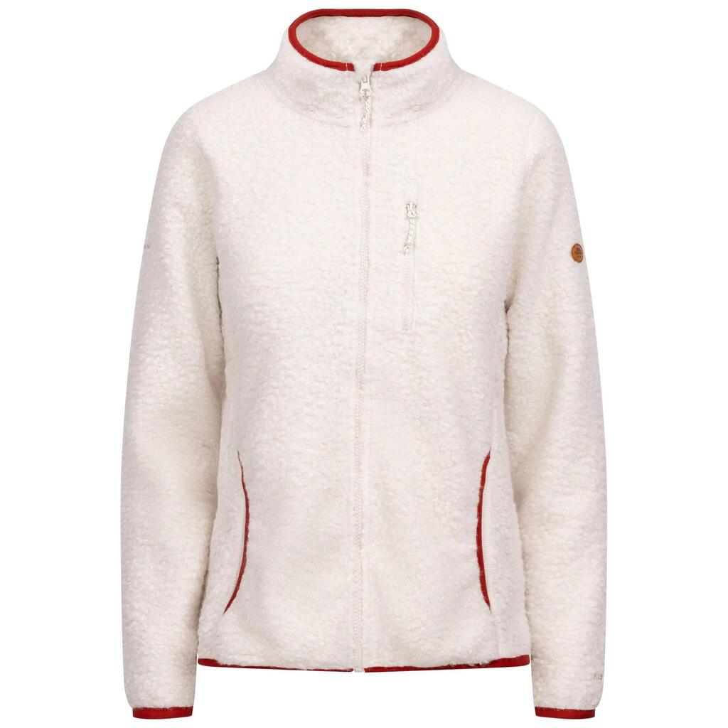 Womens/Ladies Tourley Full Zip Fleece Jacket (Soft Stone)