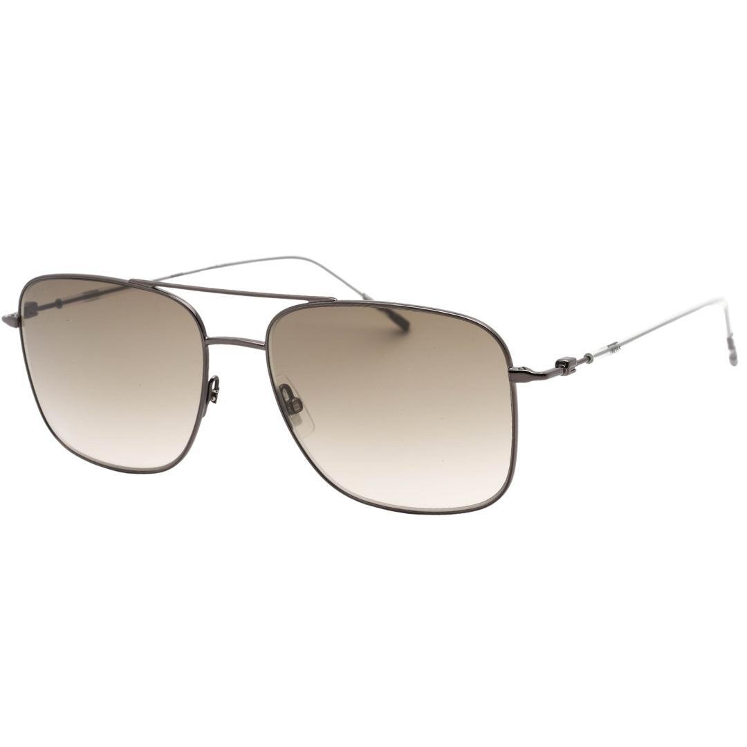 UnifarbenSonnenbrille Herren Braun 2/2