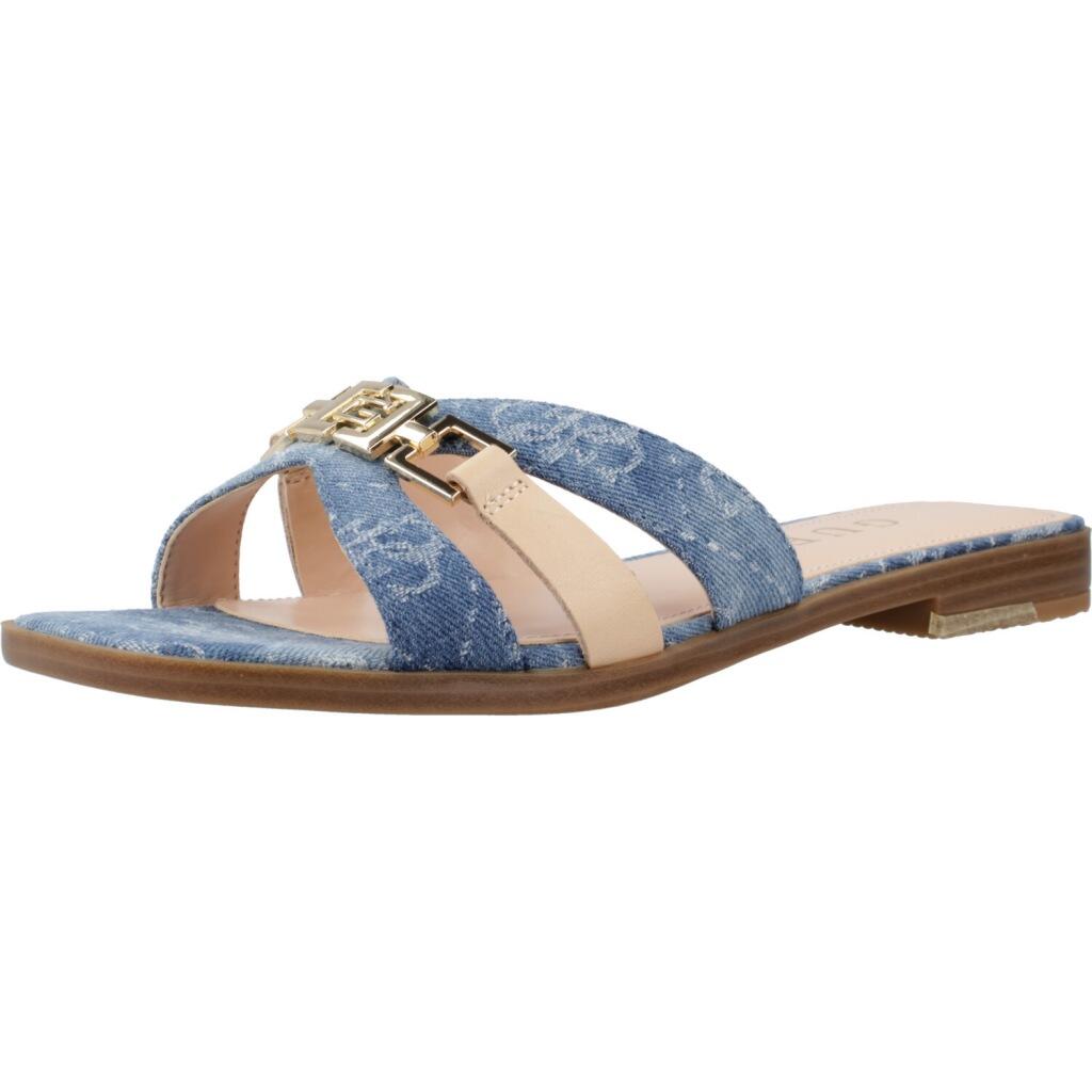 Sandały GUESS FLJRL3 DEN19 Niebieski