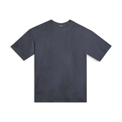 T-shirt classique avec imprimés brillants et détails ton sur ton