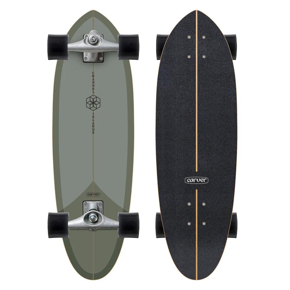 Carver - Planche Complete Ci Mid Sage Cx Carver - Surfskate - Multicolore - No Size - Decathlon