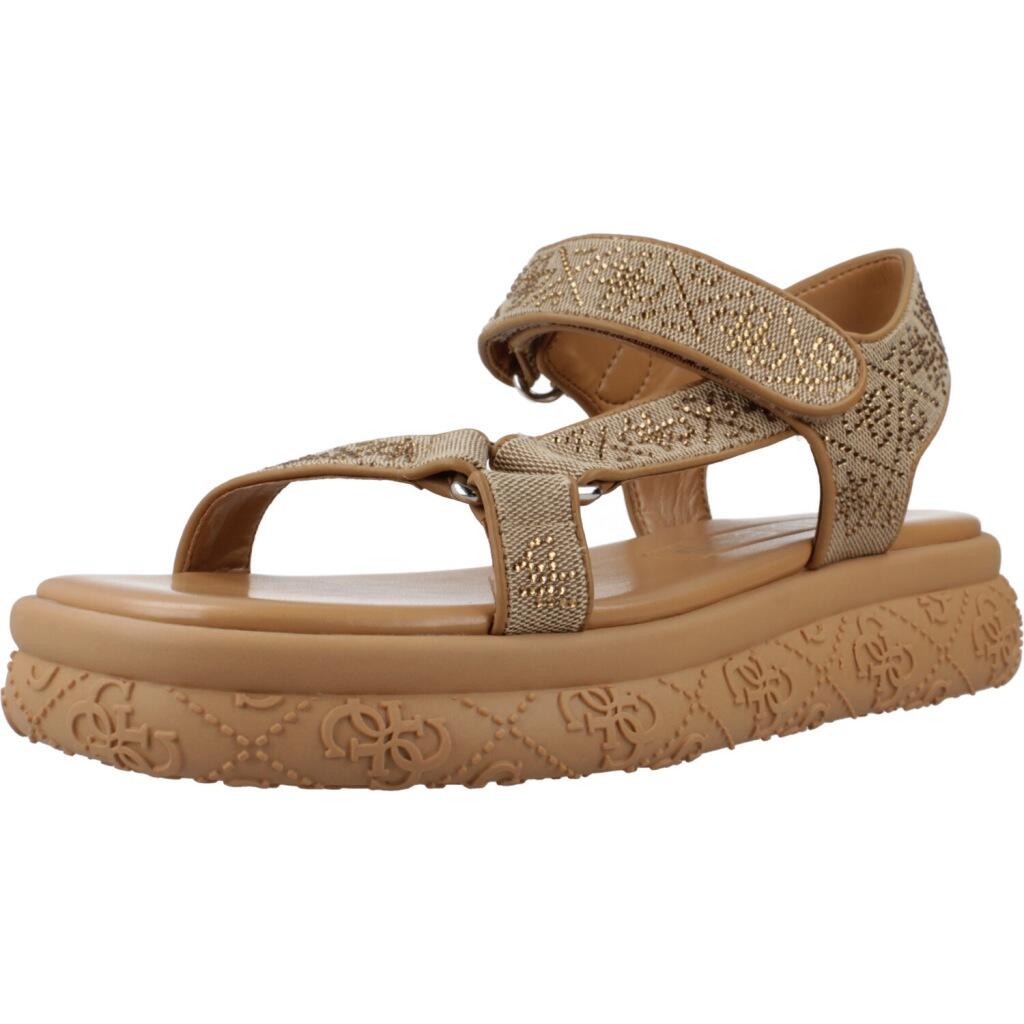 Sandały GUESS FLJLD2 FAL03 Brązowy