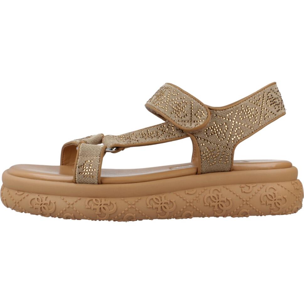 Sandały GUESS FLJLD2 FAL03 Brązowy