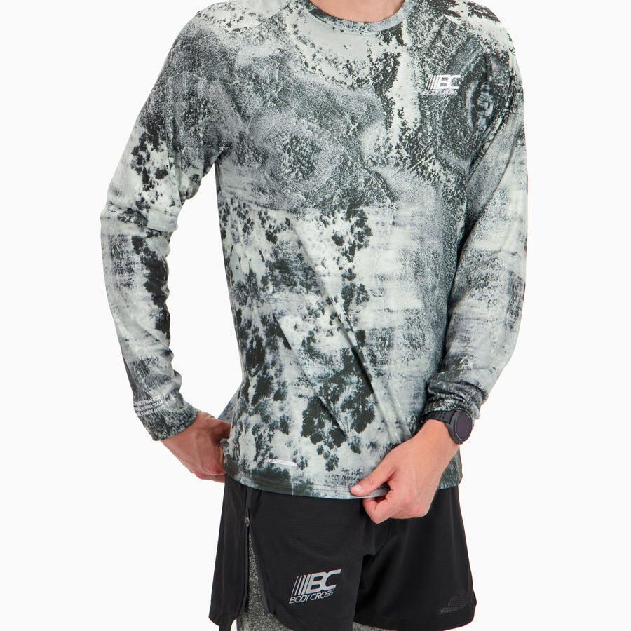 T-shirt manches longues Homme Trail-Running TERRARUN 5/6