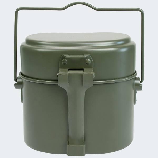 Camping Besteck 'lunch' und Kochgeschirr Set | Edelstahl & Aluminium 2/7