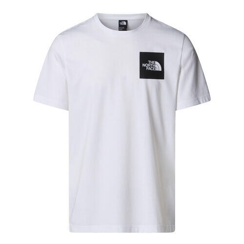 t-shirt crop top M SS FINE TEE HOMME blanc 5/5