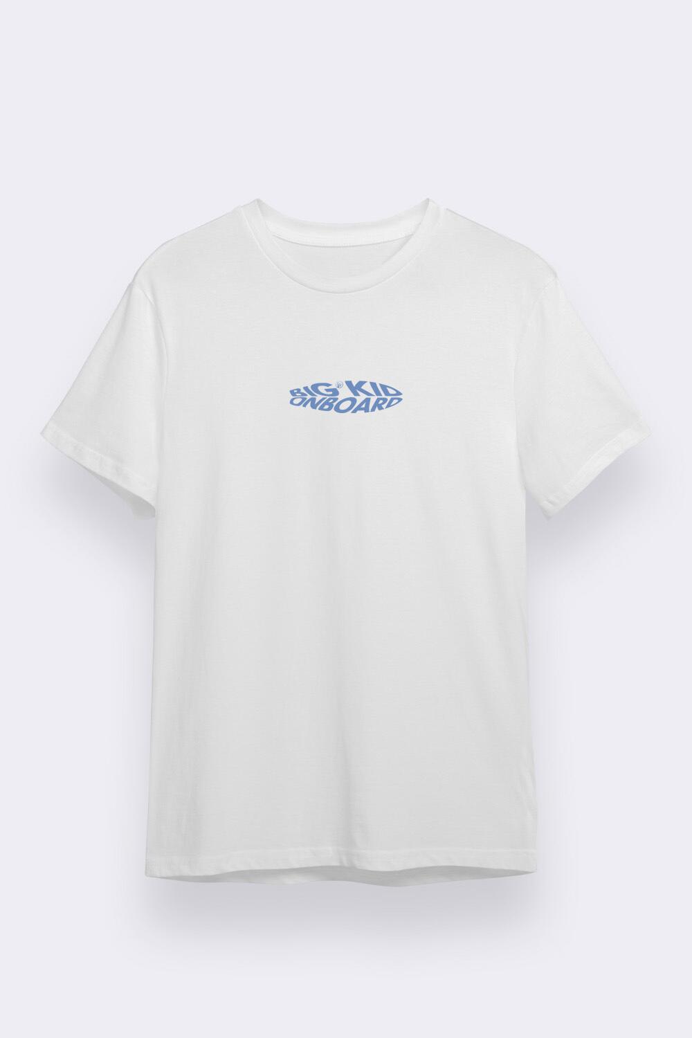 Camiseta Big Kids On Board Blue Wave Fly 1/2