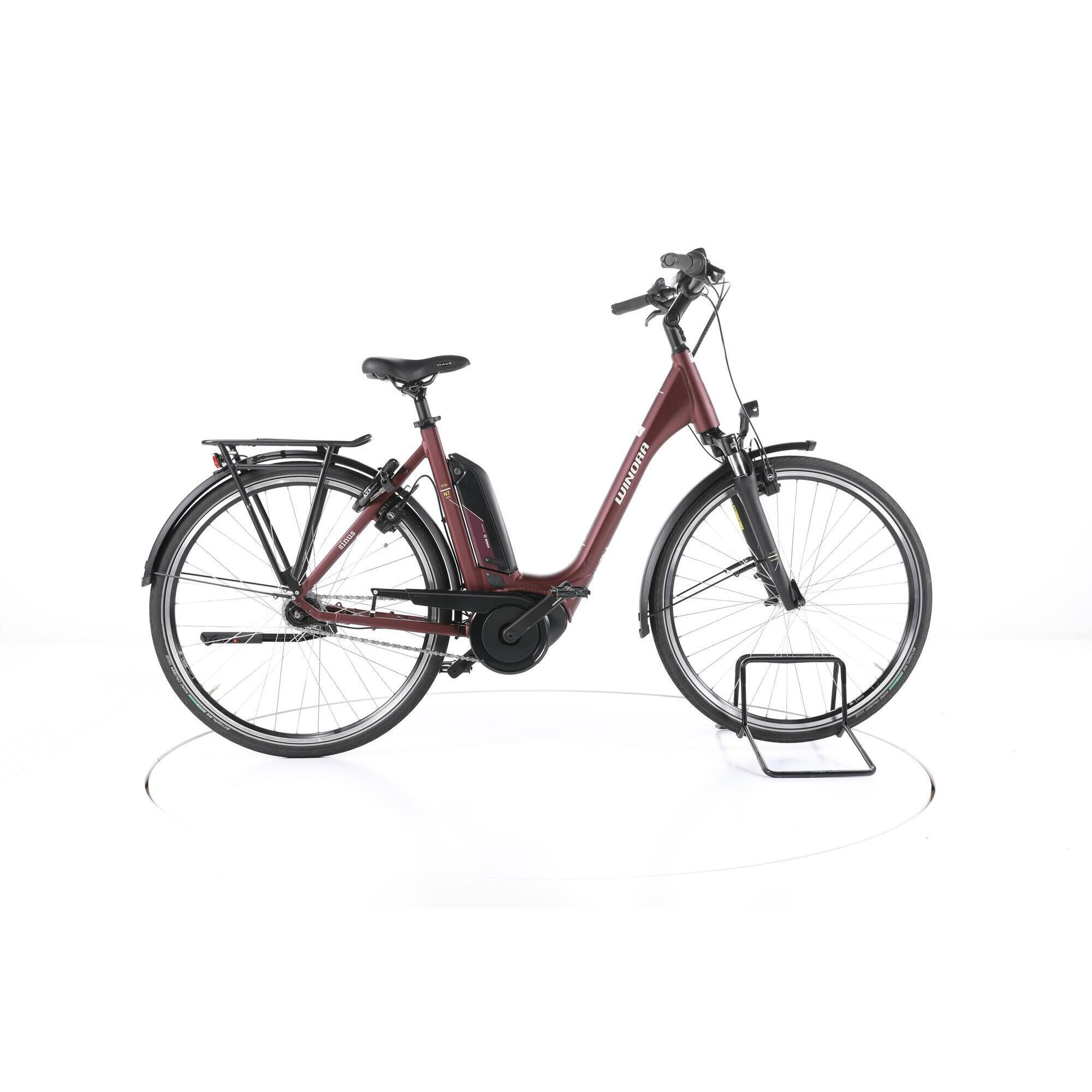 Second Life - Winora Sinus Tria N7 City E-Bike Niska rama - Jak nowy