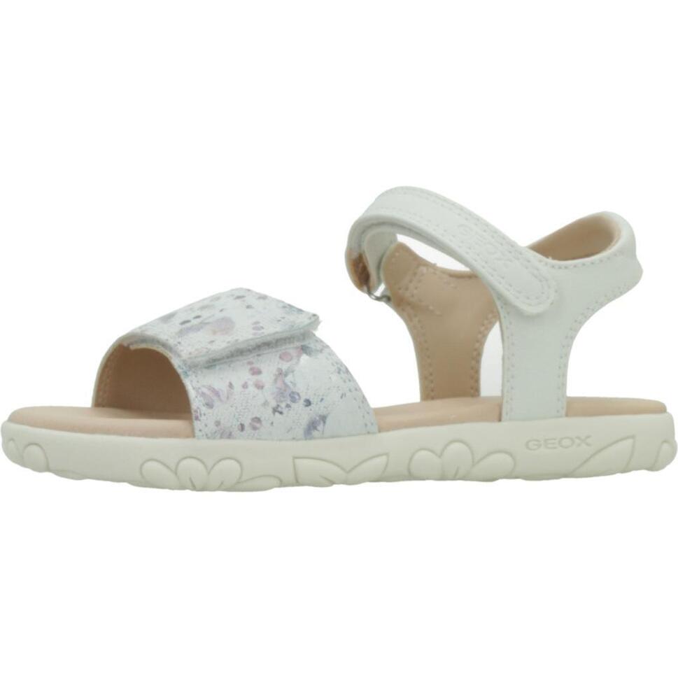 Sandały GEOX J SANDAL HAITI GIRL Biały