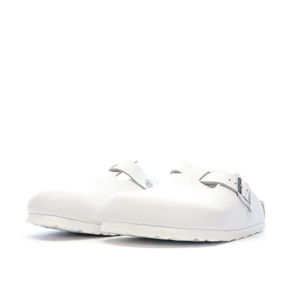 Sabots Blanc Mixte Birkenstock Boston 7/7