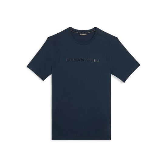 T-shirt classique avec manches raglan et double imprimé brillant