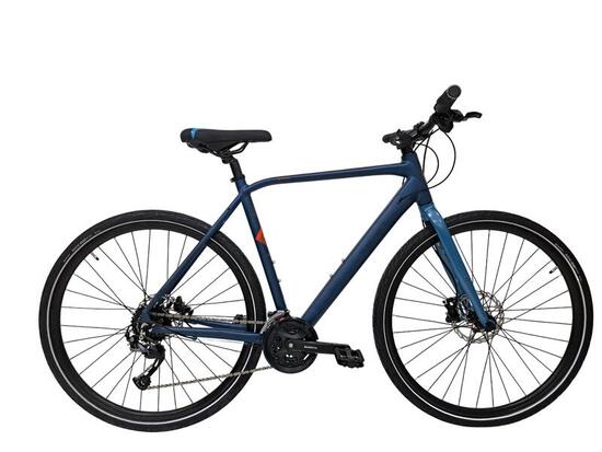 Gereviseerde Graveler Man racefiets, 28 inch, L, matblauw