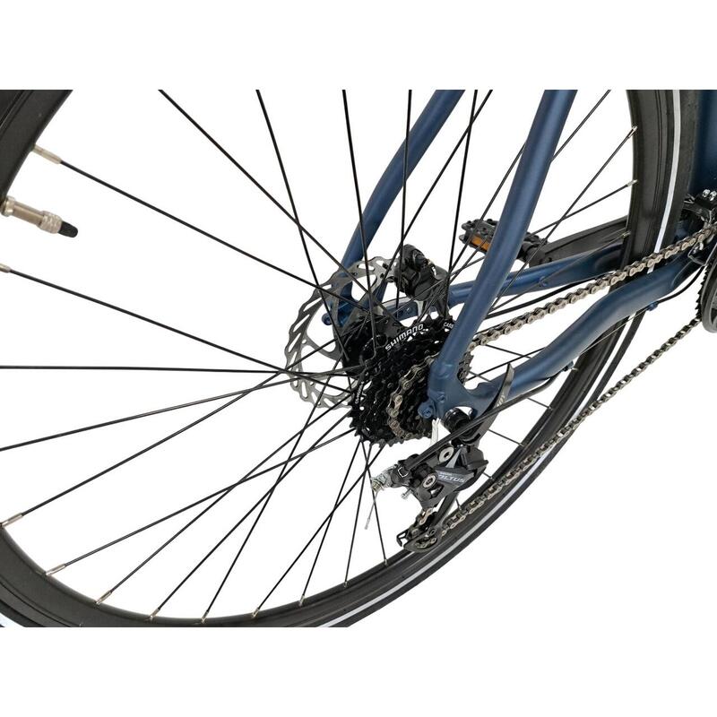Bicicleta Sosea Graveler Man, 28 inch, L, Albastru Mat
