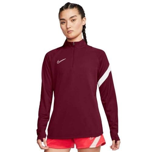 Nike Dri-FIT Academy 20 Pro felpa donna Dark Beetroot/White taglia S