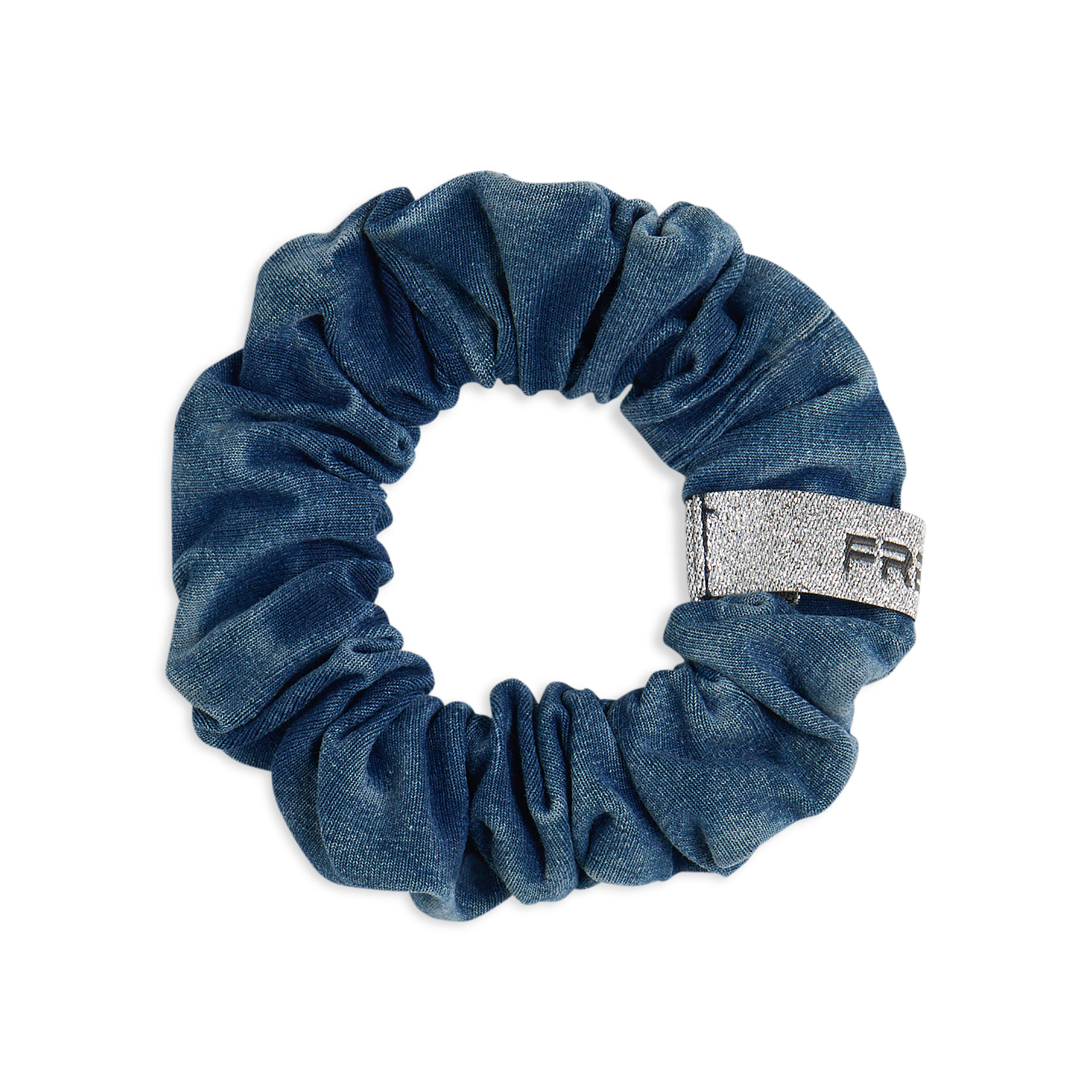 Freddy - Élastique À Cheveux En Denim Avec Logo Freddy - Chouchou - Bleu - Taille Unique - Decathlon