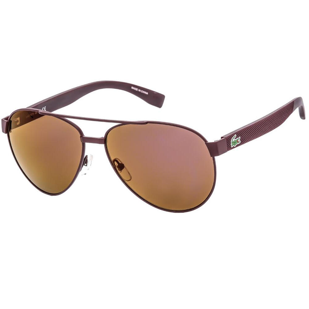 Mens Matte Sunglasses (Brown) 2/2