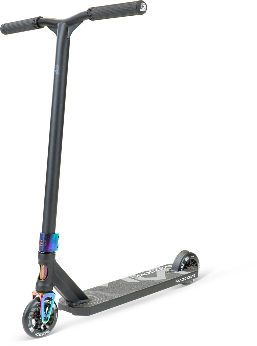 Trottinette freestyle Madd Gear MG5 Axion noir-rainbow 110mm 1/4
