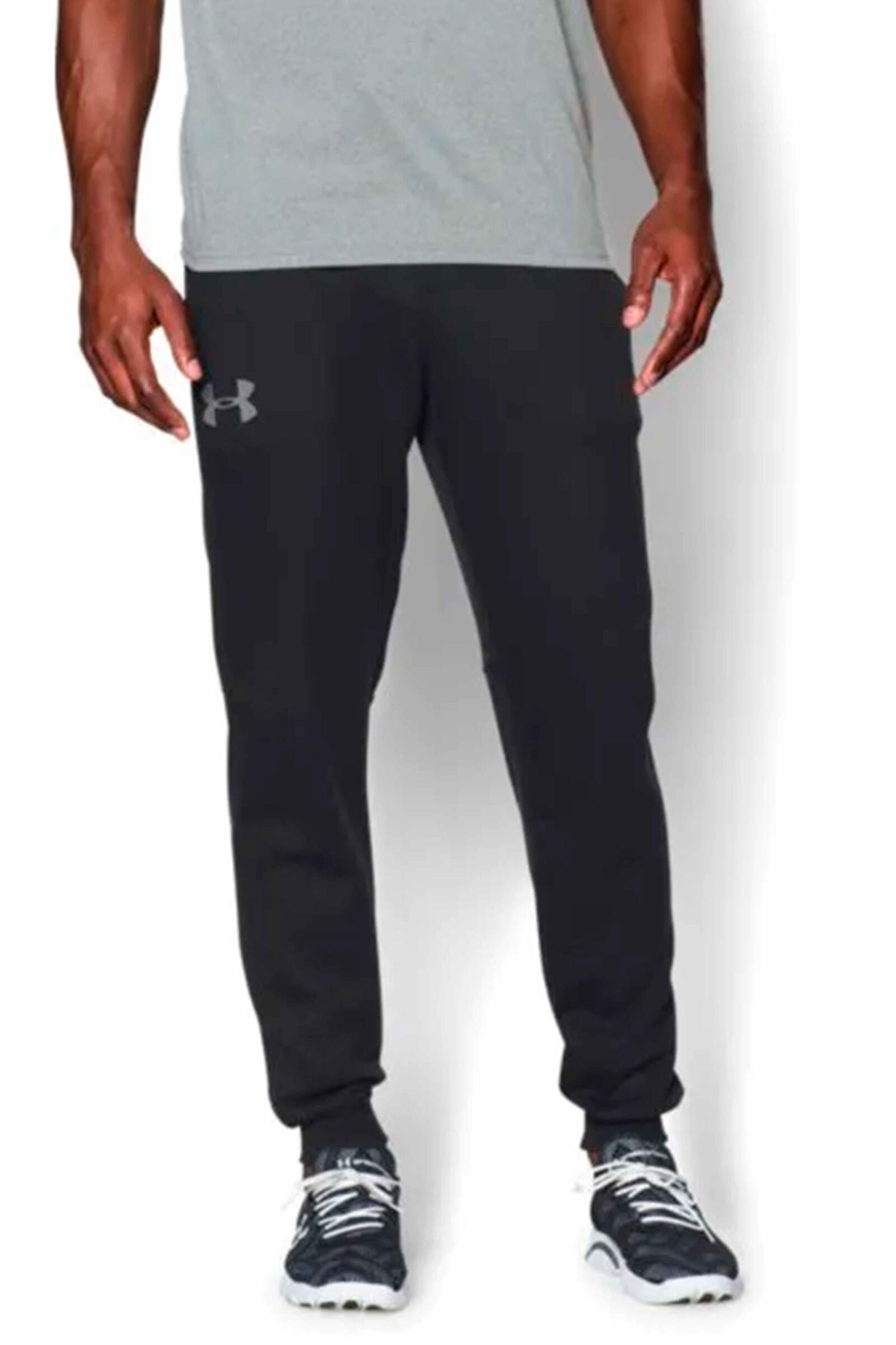Under Armour Jogger Rival Fleece Para Hombre Negro 3/4