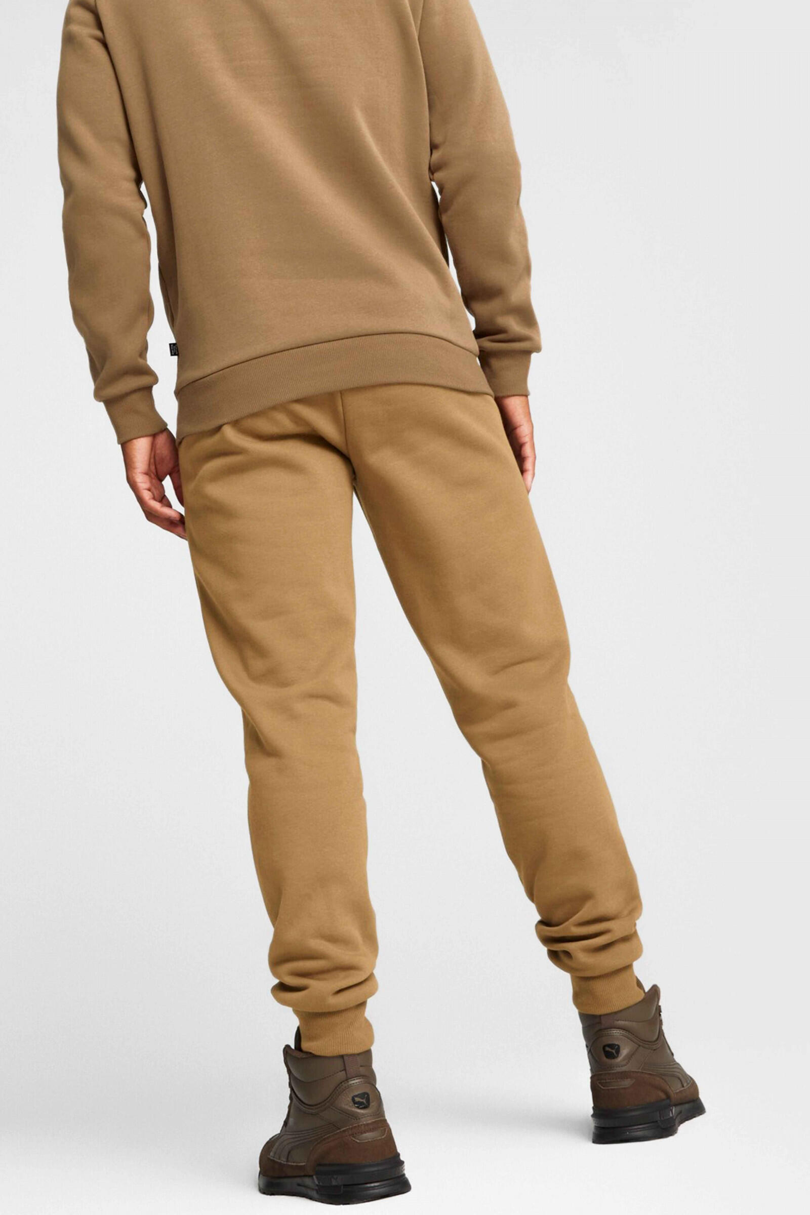 Puma Pantalón Para Hombre Essentials+ 2 Col Logo Marrón 3/5