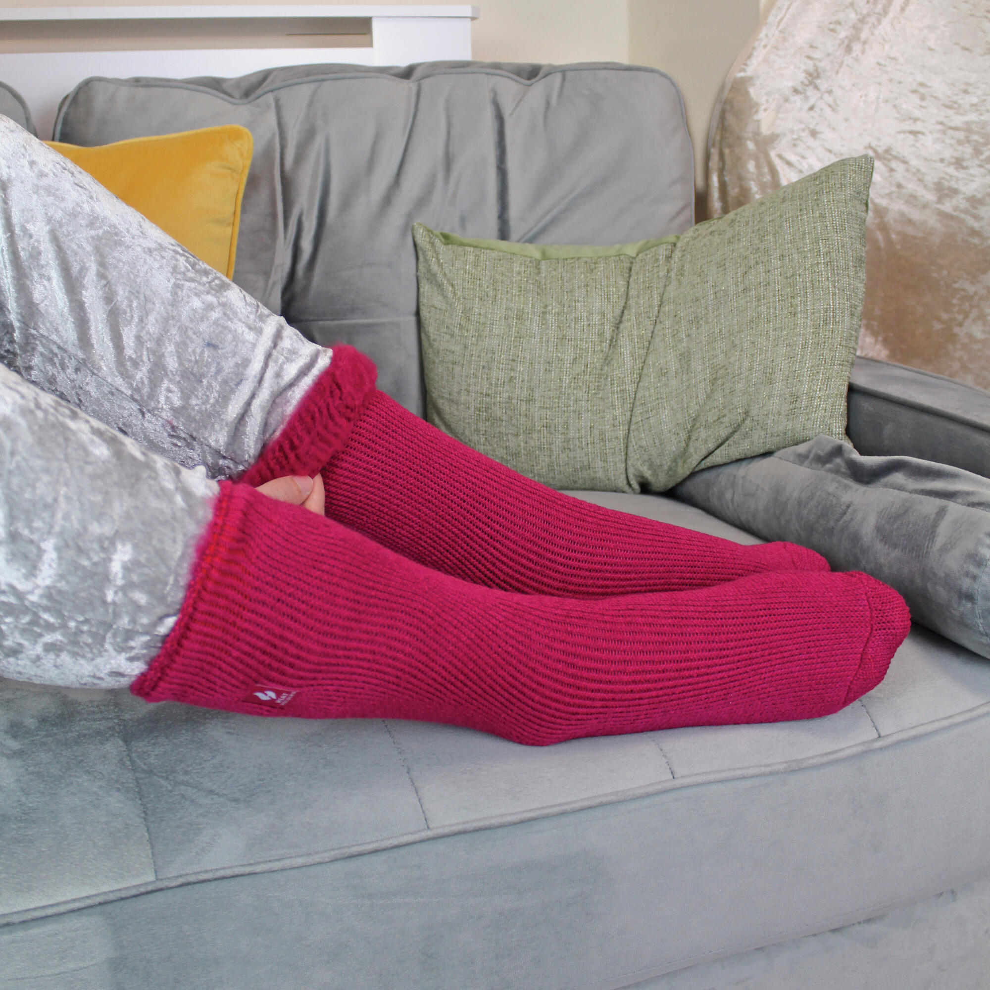 Heat Holders - Enfants chaussettes thermiques chaudes polaire pour hiver 5/6