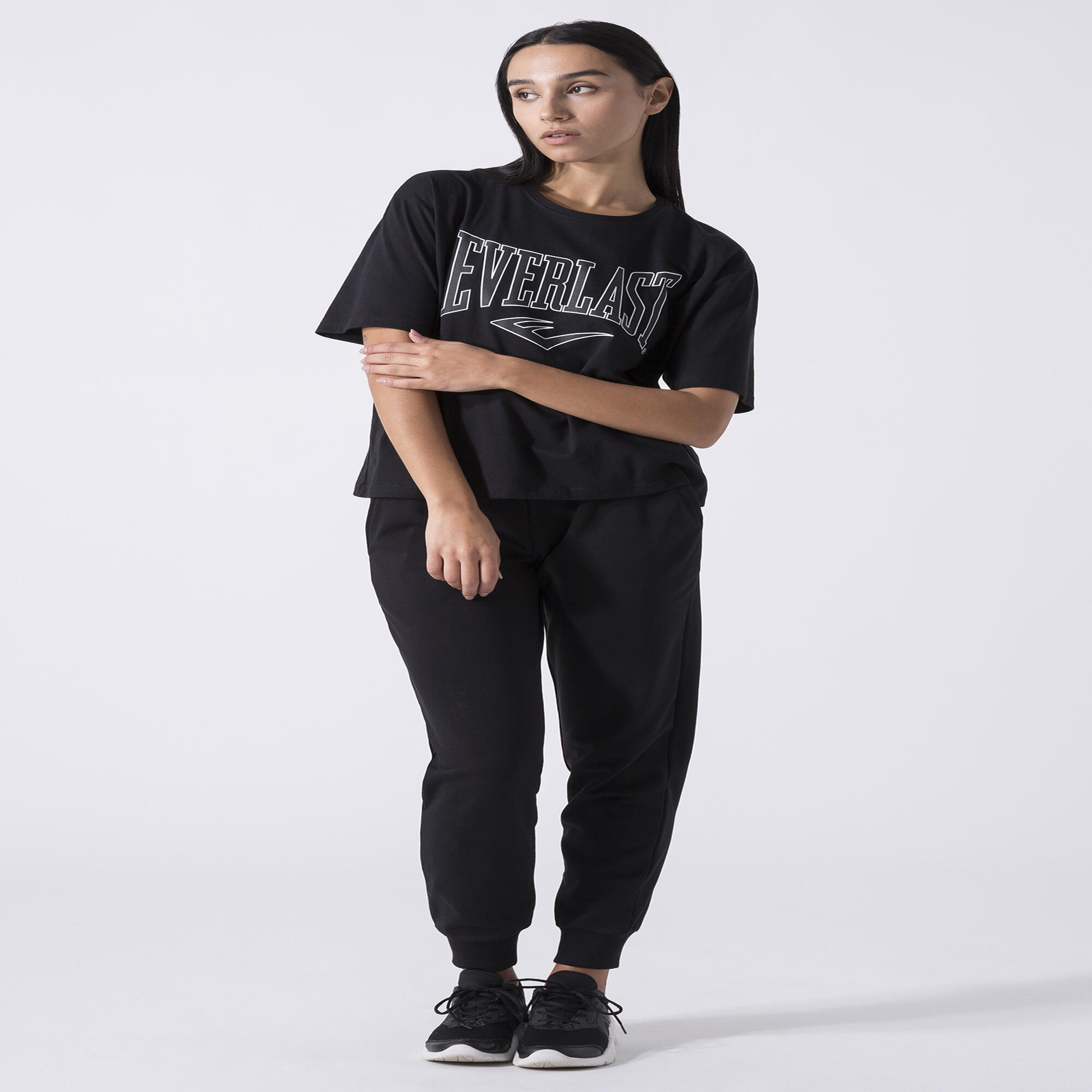 TEE-SHIRT ICONIQUE AVEC LOGO NOIR COTON 2/6