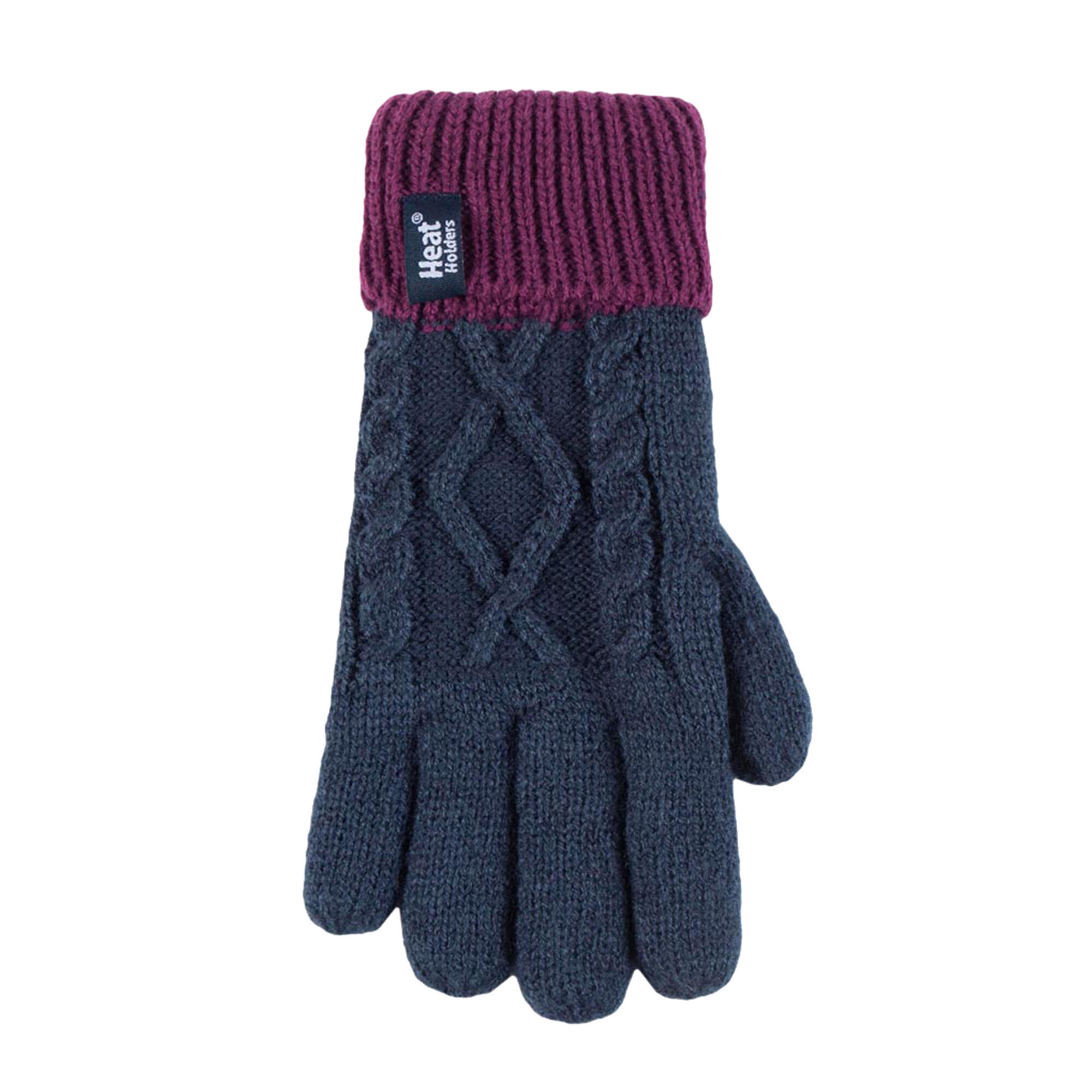 Heat Holders - Ensemble De Bonnet Et De Gants D'hiver Avec Pompon Pour Enfants 5/5