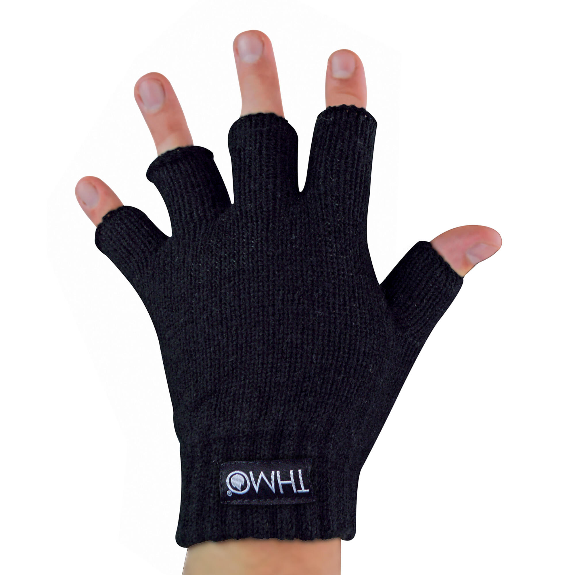 THMO - Enfants Gants Sans Doigts avec Thinsulate Polaire | Chaud Thermique Gants 3/5