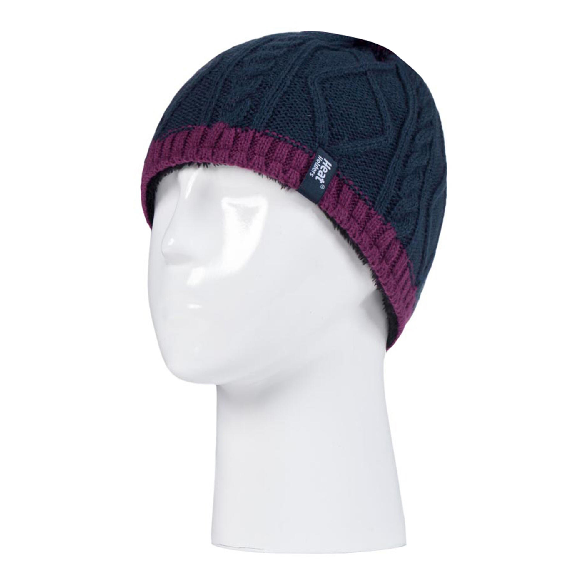 Heat Holders - Ensemble De Bonnet Et De Gants D'hiver Avec Pompon Pour Enfants 4/5