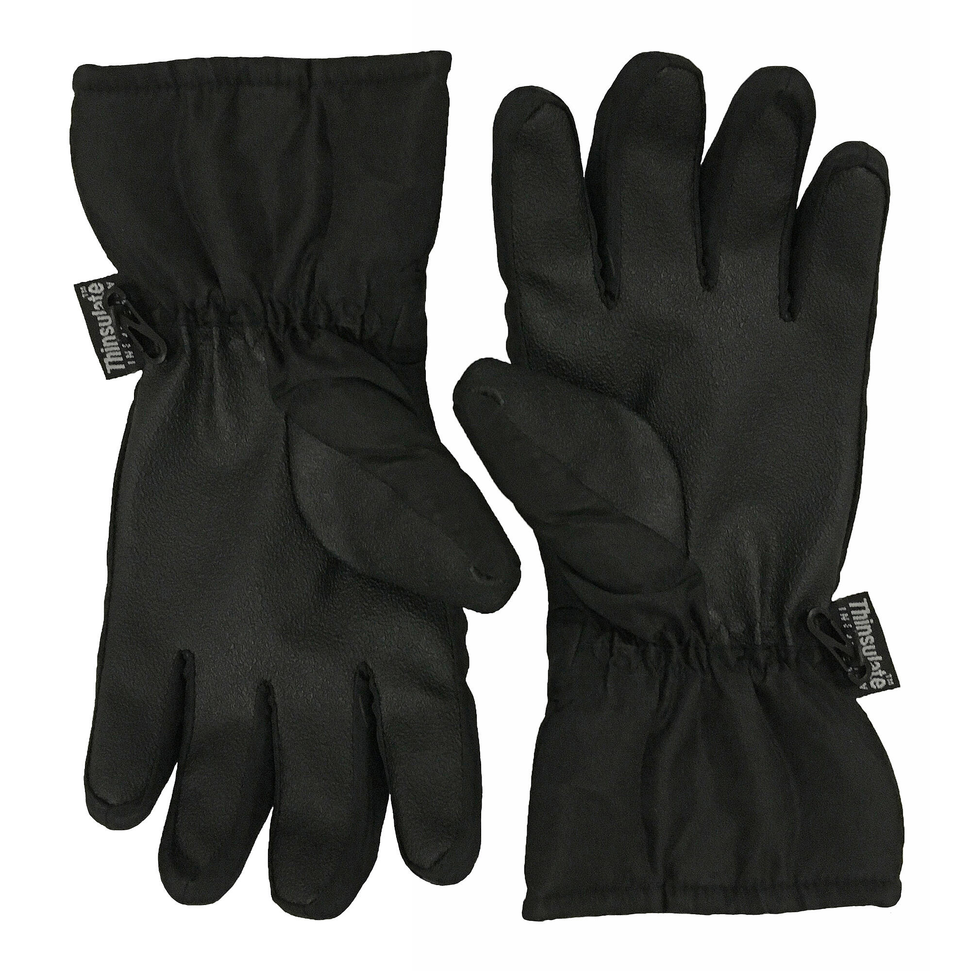 Thinsulate 3M Junior Waterproof Ski Gloves black/pink polyester 4/4
